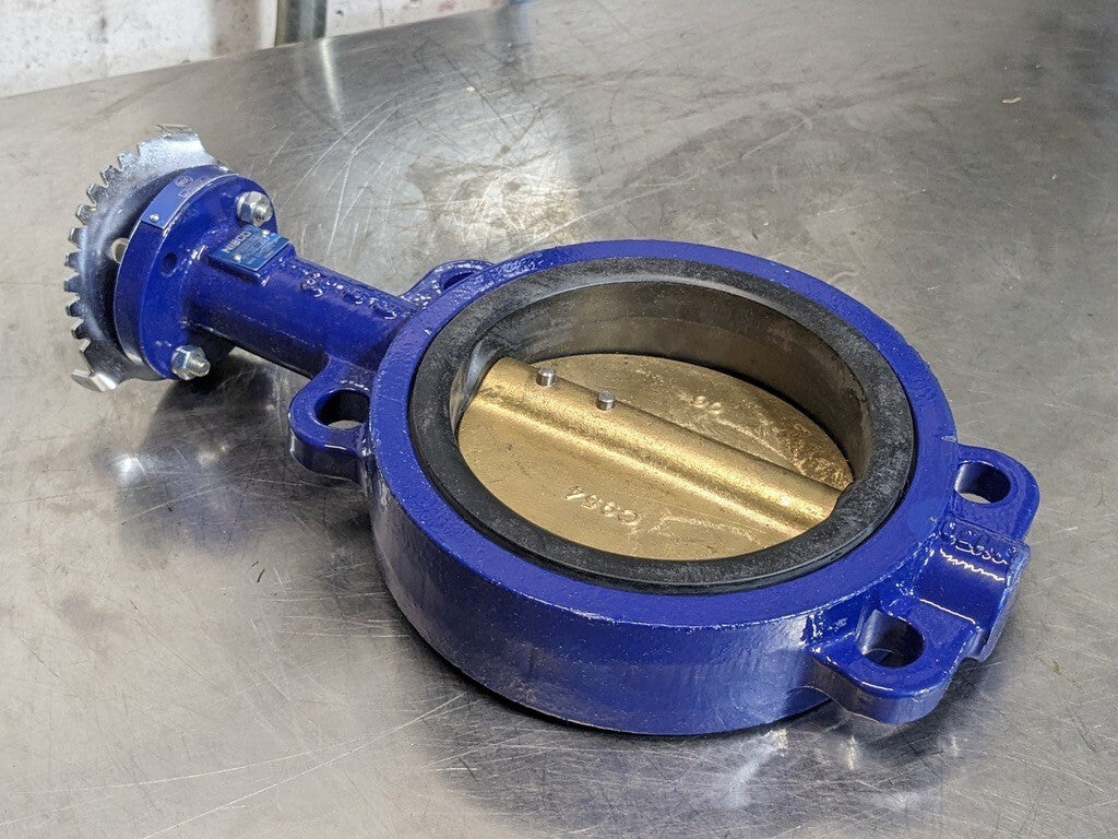 Nibco 6" Manual Cast Iron Wafer Style Butterfly Valve NLJ100K Parts / Repair