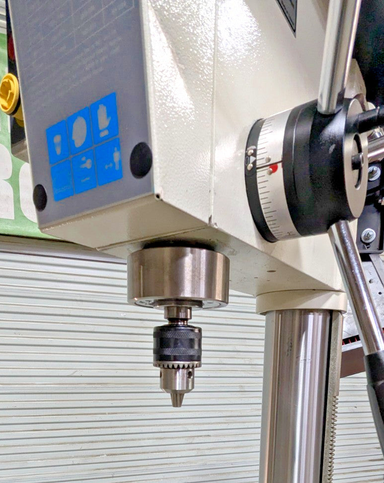 VECTRAX RF-19V Heavy Duty Drill Press  20" Swing  3MT  *Missing 1HP Motor*