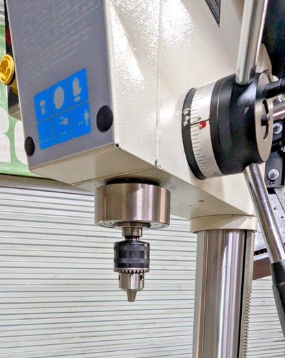 VECTRAX RF-19V Heavy Duty Drill Press  20" Swing  3MT  *Missing 1HP Motor*