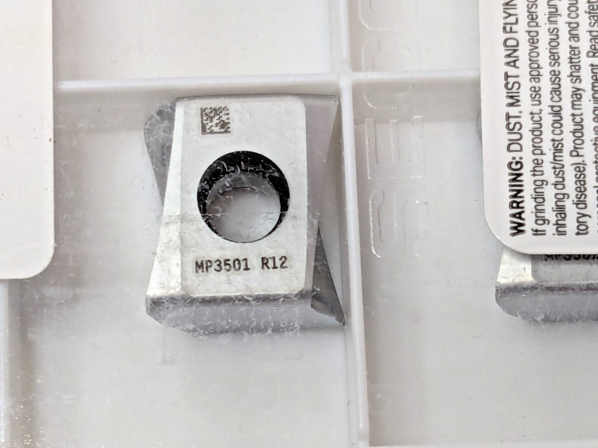 Seco Carbide Milling Inserts LOEX120712TR-T4-M12 MP3501 QTY 10 10198843