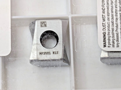 Seco Carbide Milling Inserts LOEX120712TR-T4-M12 MP3501 QTY 10 10198843