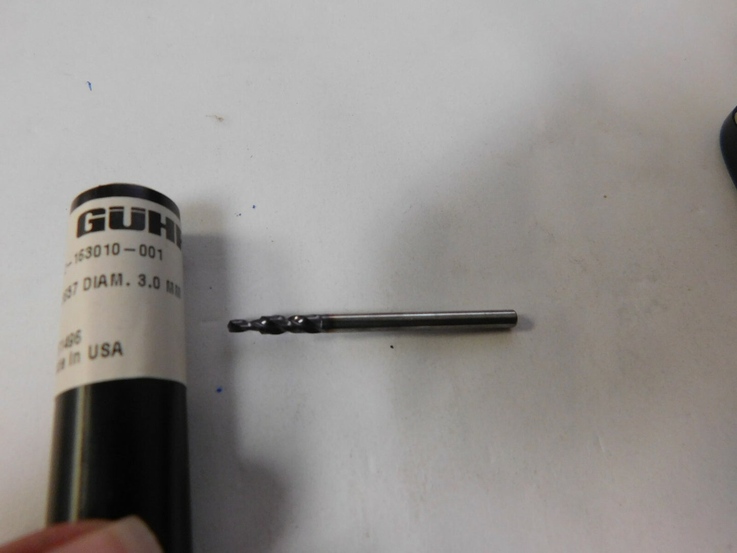 guhring 3.0mm Drill bit  QTY 2  2-12-163010-001