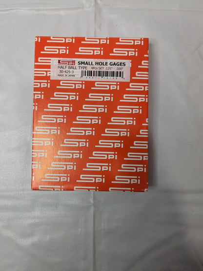 SPI 4 Piece Half-Ball Small Hole Gage Set 1/8" to 1/2" Range 30-425-3