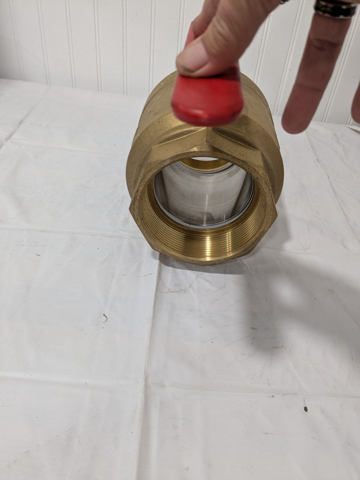 Full Port Manual Ball Valve: 4" Pipe, Full Port FNPT x FNPT TXN400
