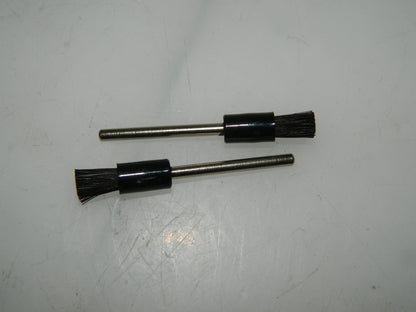 Pro Plastic Ferrule End Brush No. 2 Stiff 1/8" Shank Dia.QTY 12   BR2BP