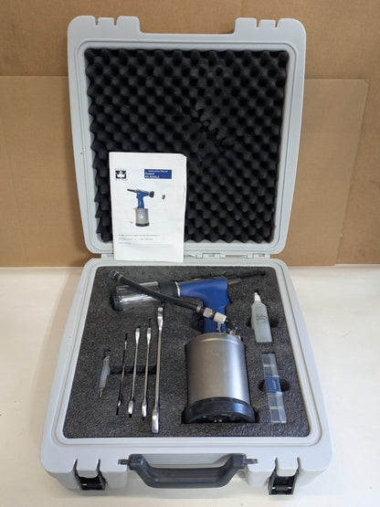 Rivet King Pneumatic Rivet Tool Kit w/ Case RK-8000LS Parts / Repair