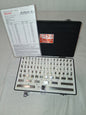 Starrett 81 Piece Steel Gage Block Set 0.05" to 4" Grade B RS81B