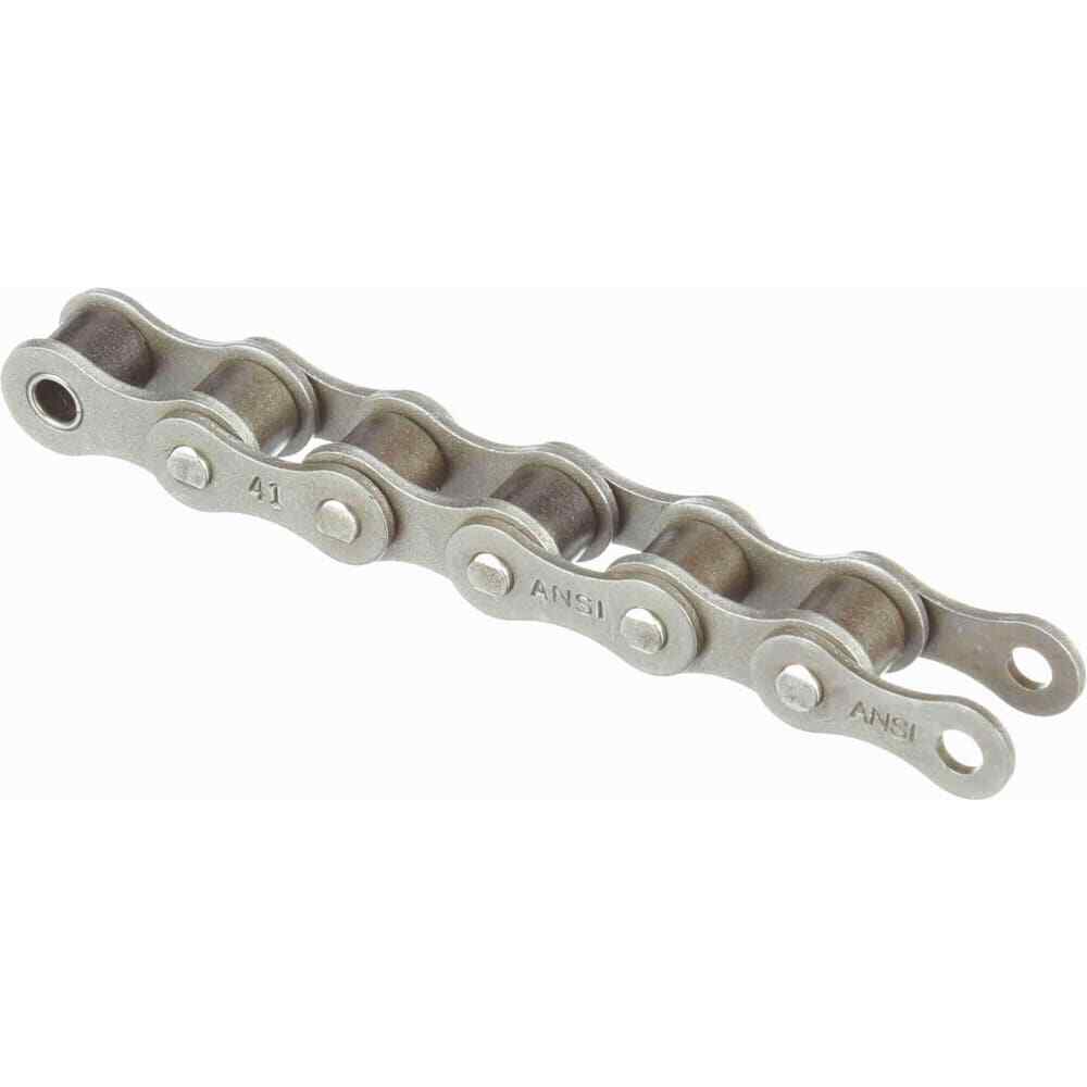 BROWNING Roller Chain Standard Riveted 1/2 Pitch 41 Trade 10' LongJ41RIV10FTch
