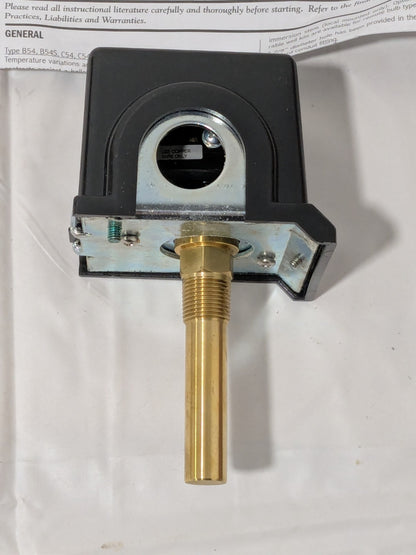 United Electric Temperature Switch: 200° to 425° F B54-109