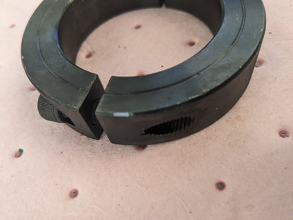 CLIMAX METAL Shaft Collar: Shaft, 2.188 Bore Dia, 3-1/4 OD 2C-218