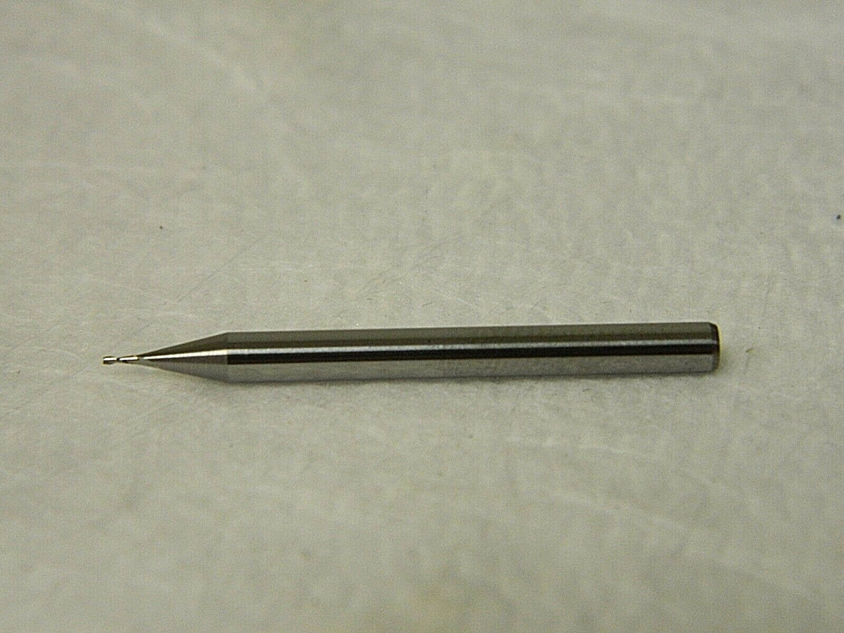 Metal Removal Carbide End Mill 0.02" x 0.125" x 0.06" x 1.5" 2 FL  QTY 2  M31312