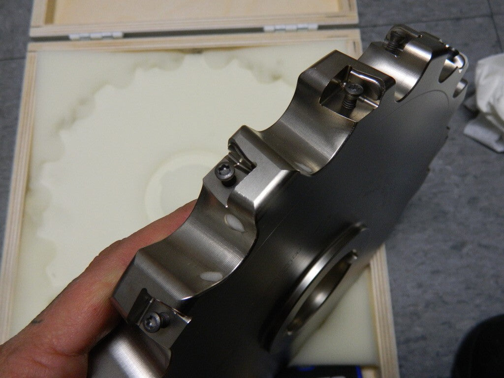 Seco Indexable Slotting Cutter 1" Cutting Width, 10" Cutter Dia 02788036