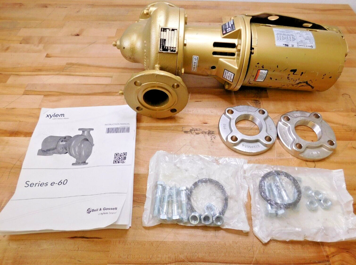Xylem-Bell  Gossett Small Flex Coupled In-Line Centrifugal Pump Be611T 1EF0