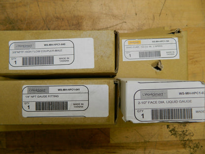 WorkSmart Manual Pump &amp; Cylinder Sets Load Cap 55 Ton WS-MH-HPC1-179 INCOMPL