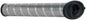 PARKER Water Removal Micron, 4-1/2" Outside Diam, Water Removal  Filter Element