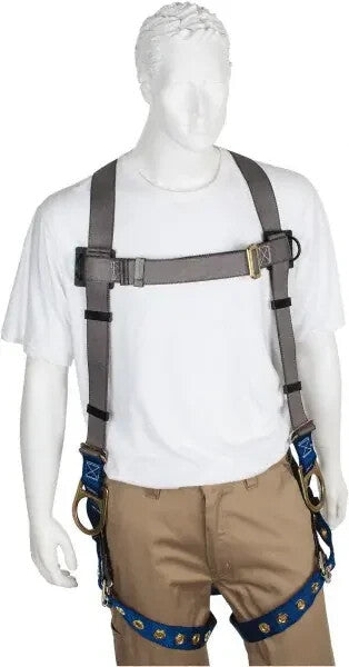 Pro-Safe Full Body Back D-Ring Safety Harness 350 Lb Capacity Size XXL PS-HTB-22