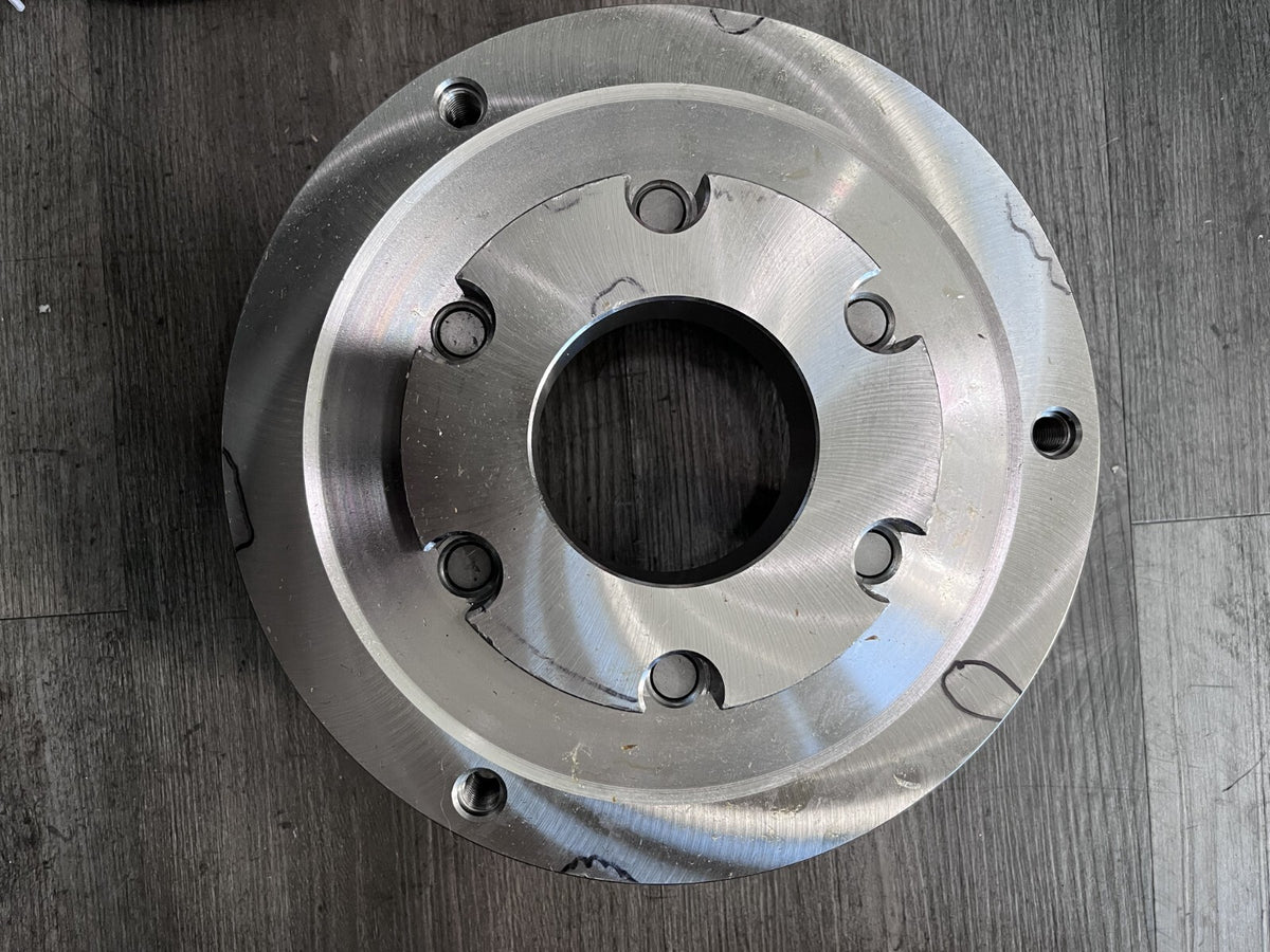 8245-250-6 10"-6 Adapter Plates For Lathe Chuck - CAMLOCK