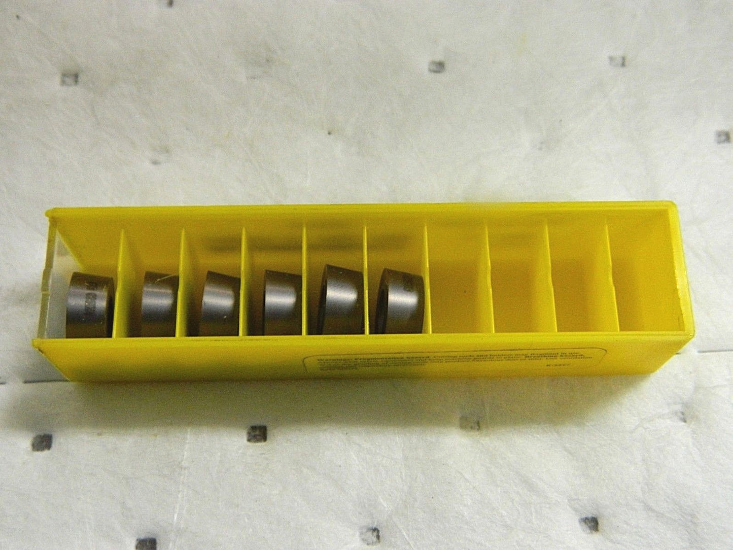 Kennametal Carbide Turning Inserts RCGT1606M0MS Grade KCU10 Qty 7 4171770