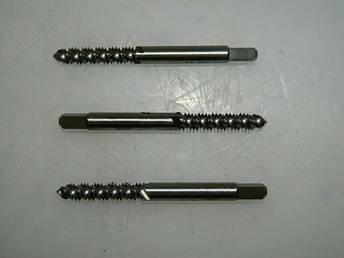 Hanson Whitney Fast Spiral Flute Tap #12-24 UNC 3 Flute H3 QTY 3  7946