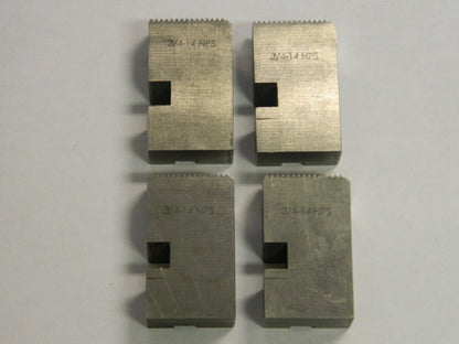 Professional Pipe Chaser Sets 3/4"-14 Thread Die Head Compatibility 0529956