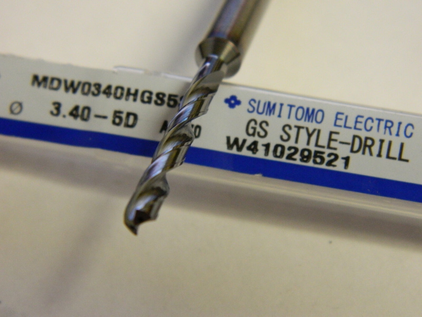 Sumitomo MDW0340HGS5S 3.40-5D CARBIDE DRILL Qty 2  U104355
