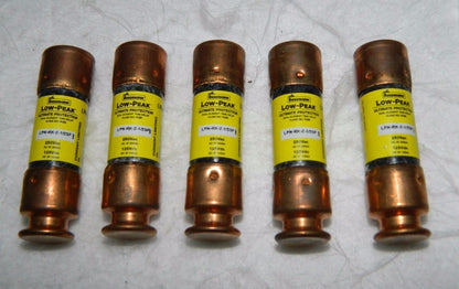 Cooper Bussmann Time Delay General Fuse  250V 2.50A 5PK #LPN-RK-2-1/2SP