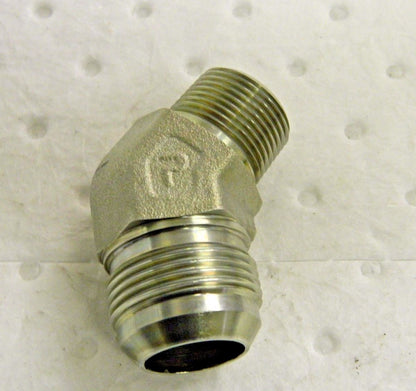 Parker Steel Flared Tube Elbow Adapter 1" Tube 45° Qty. 3 16 VTX-S
