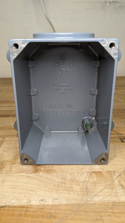 T&B Russelstoll DS3516FRAB Hazardous Locaction Plug Receptacle GN JB RCP