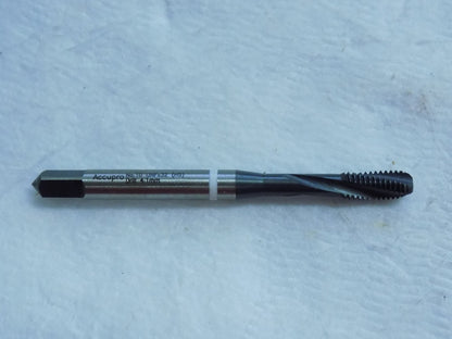 Accupro Spiral Flute Tap #10-32 H5 3FL Nitride HSSe White Band 09222621