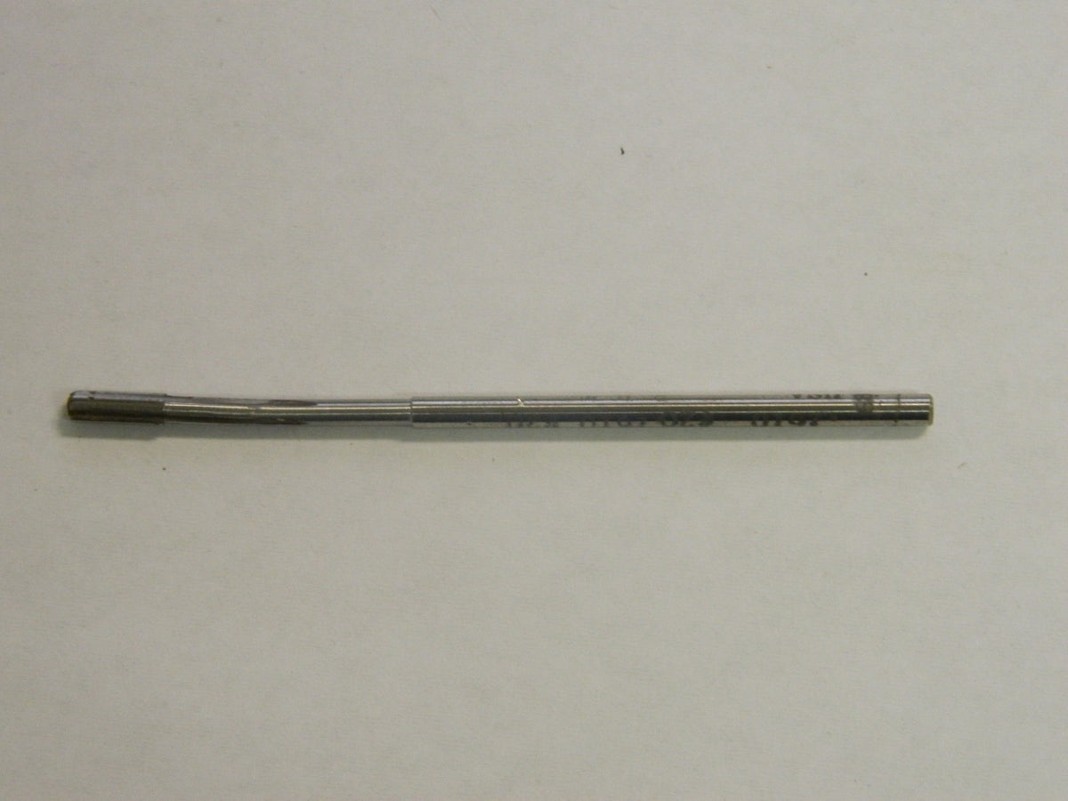 Precision #20 0.161" x 1" Carbide Tipped 4FL Chucking Reamer 82001207