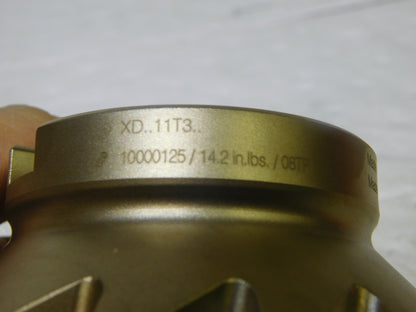 HERTEL  4" Cut Diam, 11/4" Arbor Hole Diam Indexable SquareFaceMill 45717345