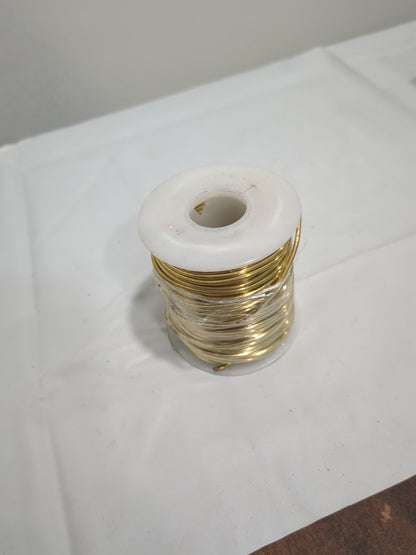 18 Gage, 0.0403 Inch Diameter x 212 Ft. Long, Soft Brass Wire K18