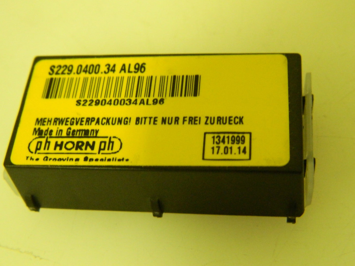 Ph Horn Single-Edged Grooving/Parting Inserts QTY 2  S229.0400.34 AL96 1341999