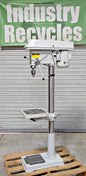 ENCO Drill Press  17" Swing  115/230V  1HP  12 Speed Step Pulley  MT3