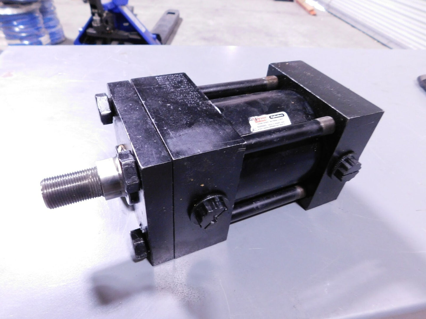 Schrader Dbl Acting NFPA Tie Rod Cylinder - 3-1/4" Bore, 1-3/8" Rod 86