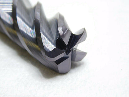 M.A. Ford Tuffcut Carbide Finishing End Mill 3/4"x1-1/2"x4"x.125R 5FL 17875018AW