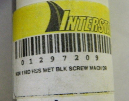 Interstate 01297209 0.9449" 118° Hss Screw Machine Length Jobber Drill Bit