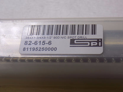 SPI Cobalt Spotting Drill .984" Body Dia x 1-3/4" LOC x 5-1/2" OA