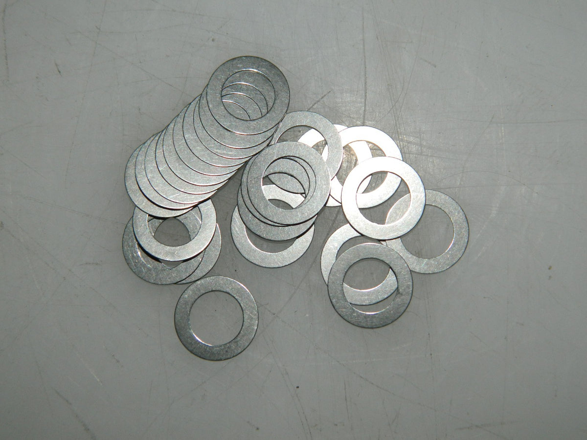 Gibraltar Round Shims 50Pk 0.014" Thick 0.313-0.318" In 0.495-0.505" OD 73842791
