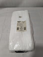 UNGER 16" Wet Mop Pad: Quick Change, Medium, White Mop, Microfiber Qty 5 MA