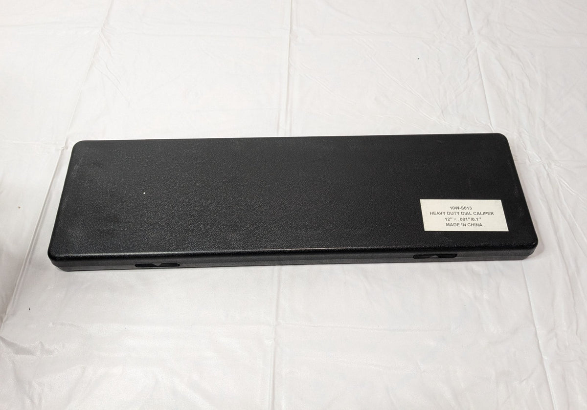 12" Dial Caliper SS 0.001000" Graduation 0.1000" per Revolution 10W-S013