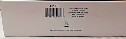 CARSON OPTICAL Acrylic Eyeglass Frame Magnifier 3x Rectangular CP-60