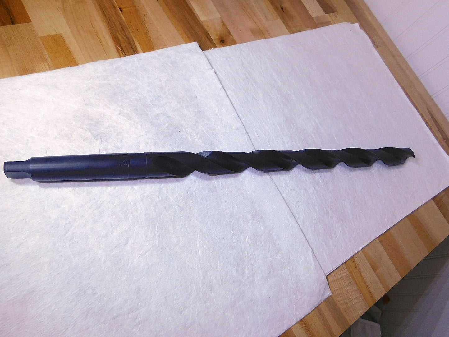 Interstate HSS 4MT Shank Rill Bit 1-1/4 Dia 118º Pt 17 Fl Lgt 24 OAL 01665744