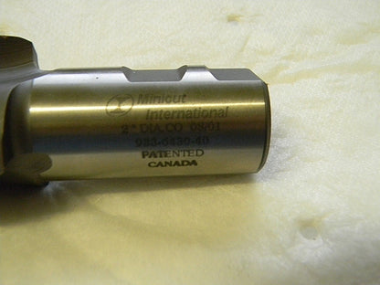Minicut Int  2" x 1-1/4" x 3" x 5-1/2" 3Fl Cobalt M42 CC End