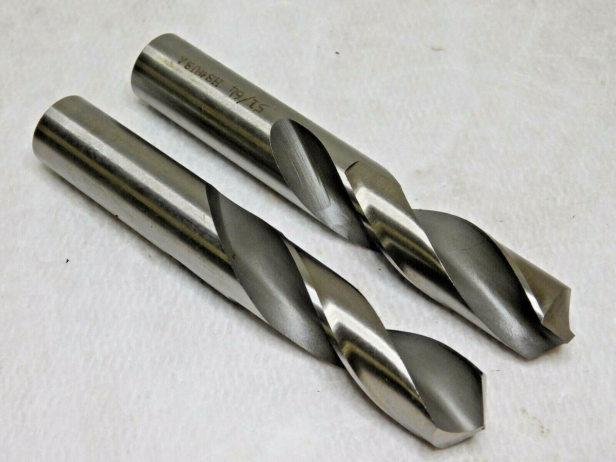 Hertel Screw Machine Length Drill Bits HSS RH 51/64" 118º Qty 2 01353515