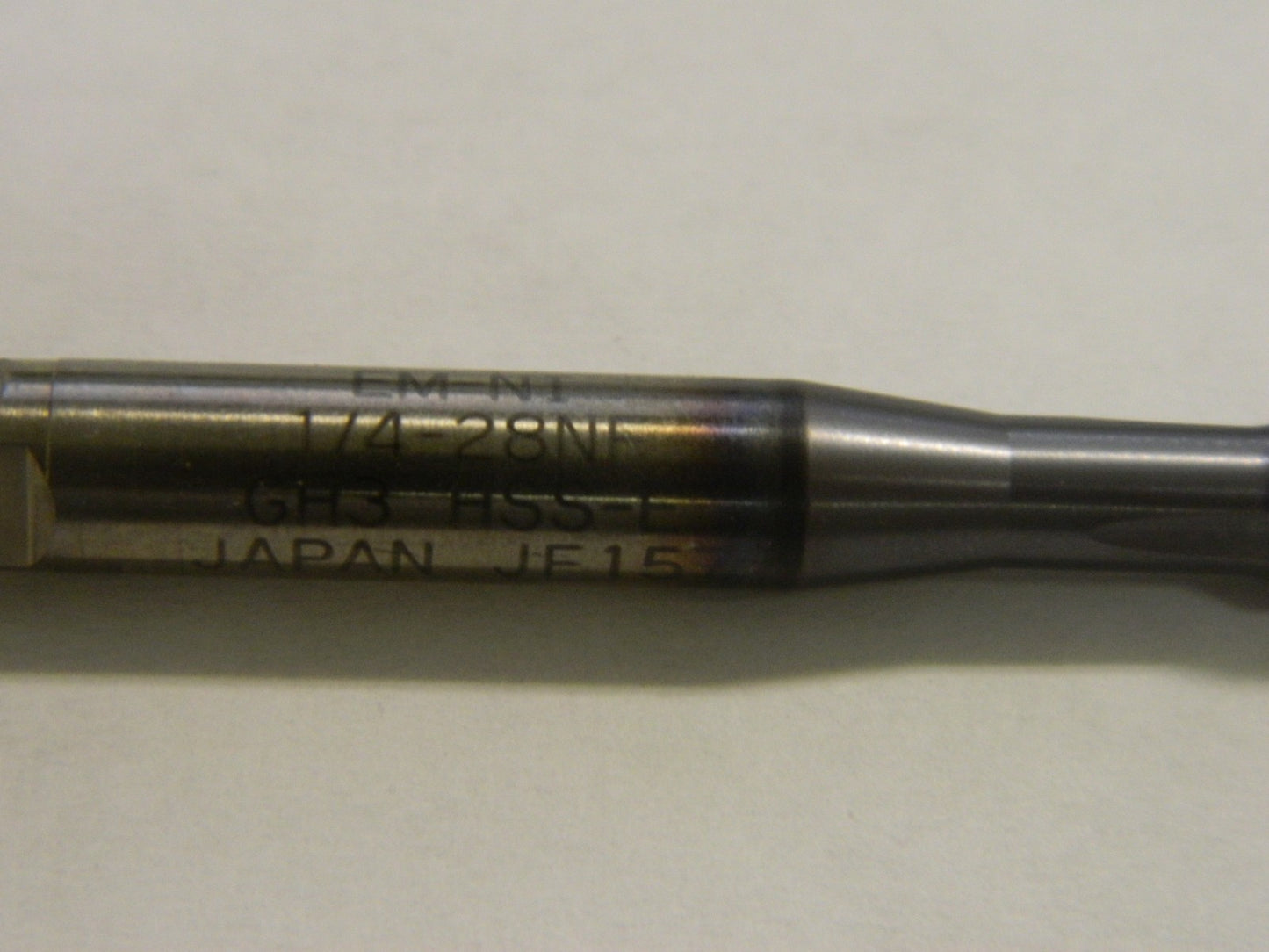 Widia Greenfield 1/4" Pitch 28 High Speed Steel Spiral Point Tap QTY 2 85414