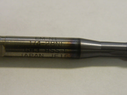 Widia Greenfield 1/4" Pitch 28 High Speed Steel Spiral Point Tap QTY 2 85414