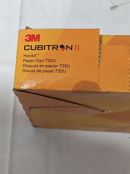 3M Hook & Loop Disc: 6" Dia, 220 Grit, Coated, Ceramic Qty 25 710007521