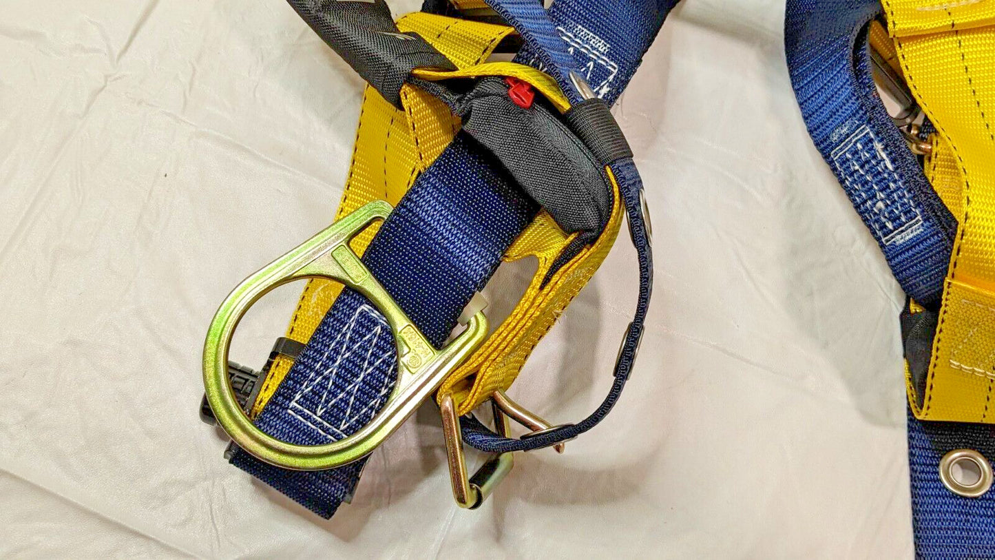 3M DBI-SALA Delta Vest Style Harness Side &amp; Back D Rings Size Universal 1102