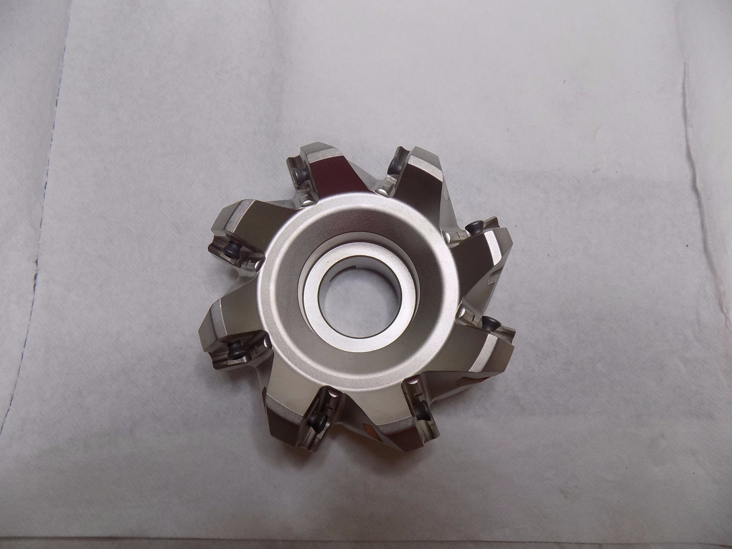 Hertel Angle Face Mill 4" Dia x 1.25" Arbor x 2" OAH 8TH #45717444